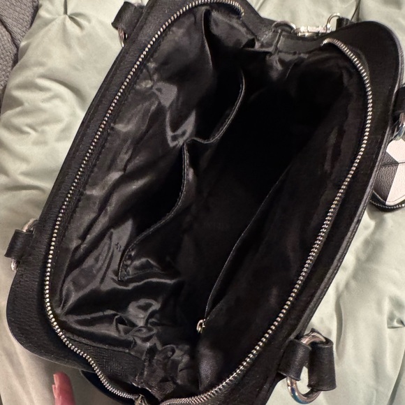 Killstar Black and White Striped Women's Bag Set - Picture 3 of 4